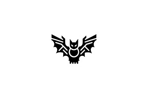 Detailed Bat Vector, an Animal Illustration by Vectorium Studio