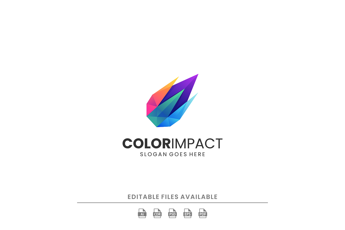 Modern Gradient Meteor Logo Design, a Branding & Logo Template by Artnivora.Std