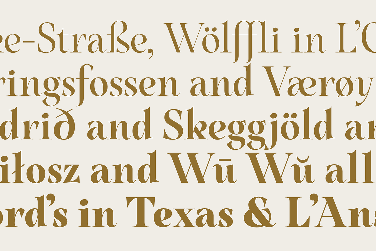 Nouvel Amour – A Modern Luxury Serif, a Serif Font by Genilson Santos (Photo 3 of 13)