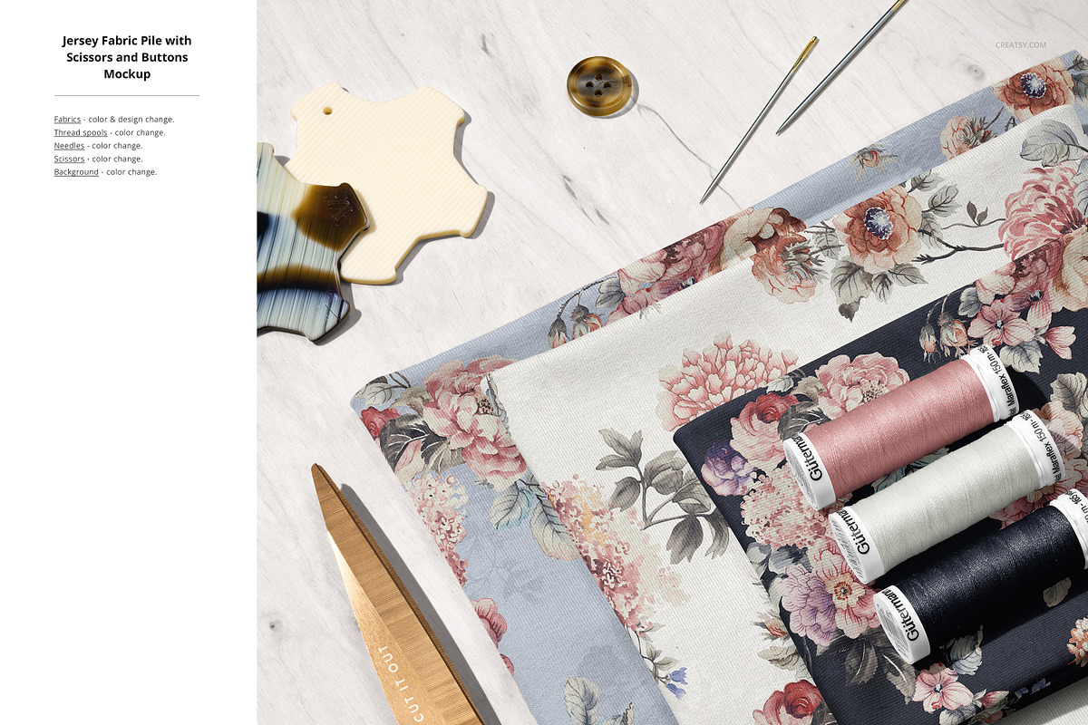 Fabric Factory v.8 Mockup Bundle, a Merchandise Mockup by creatsy5 (Photo 37 of 53)