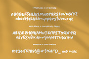 My Big Fat Greek Font, a Font by George Bourle (Thumbnail 10 of 10)