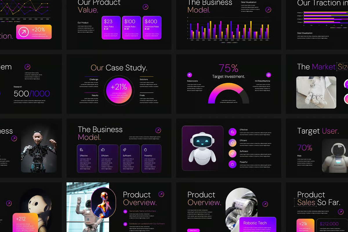 Robotic Innovation Powerpoint, a Presentation Template by Fit-tee (Photo 2 of 2)