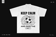 Funny Football Quote T-Shirt Design, a Sport Illustration by shaondesigns (Thumbnail 3 of 6)