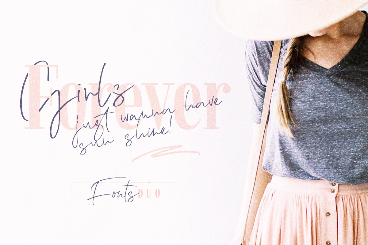 Lemonade Fonts Duo, a Script Font by kavoon (Photo 8 of 20)