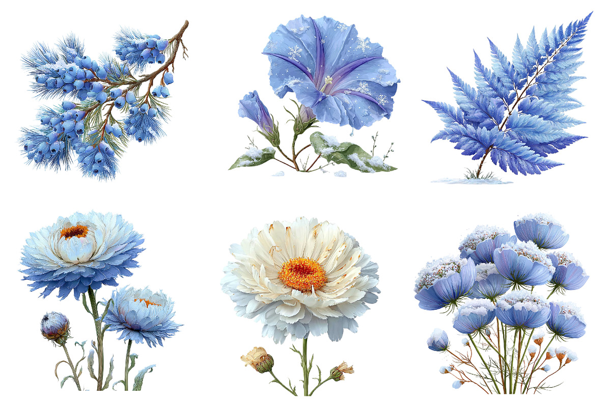 Spring Wildflowers Clipart, an Illustration by Dream Creation (Photo 4 of 6)