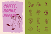 Self love, vector illustrations, an Object Graphic by venimo (Thumbnail 4 of 15)