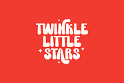 Retro Holiday - Groovy Display Font, a Handwritten Font by SaktiAvellin (Thumbnail 3 of 9)