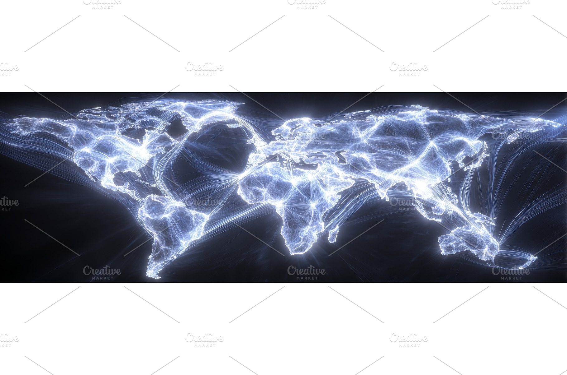 A visualization of the global, a Technology Photo by ZinetroN