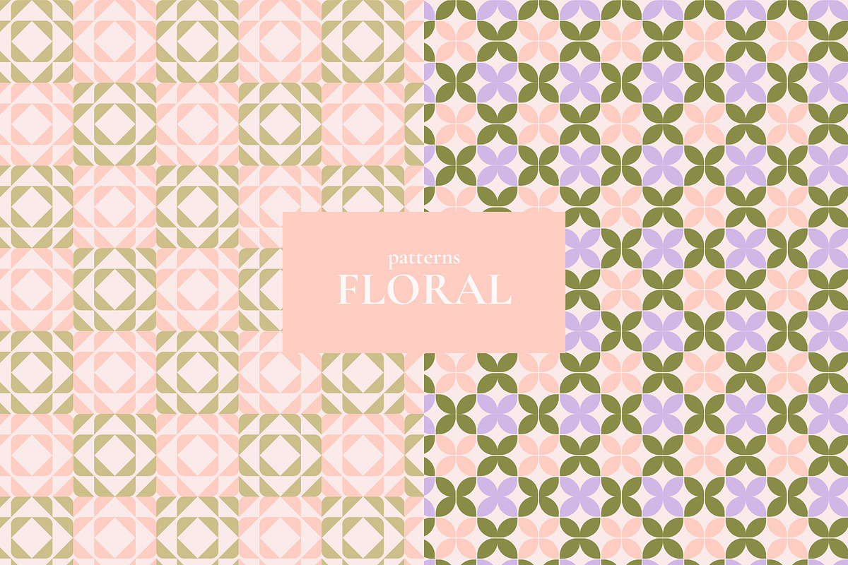 Seamless Geometric Patterns, a Pattern Graphic by Léo Alexandre (Photo 4 of 22)