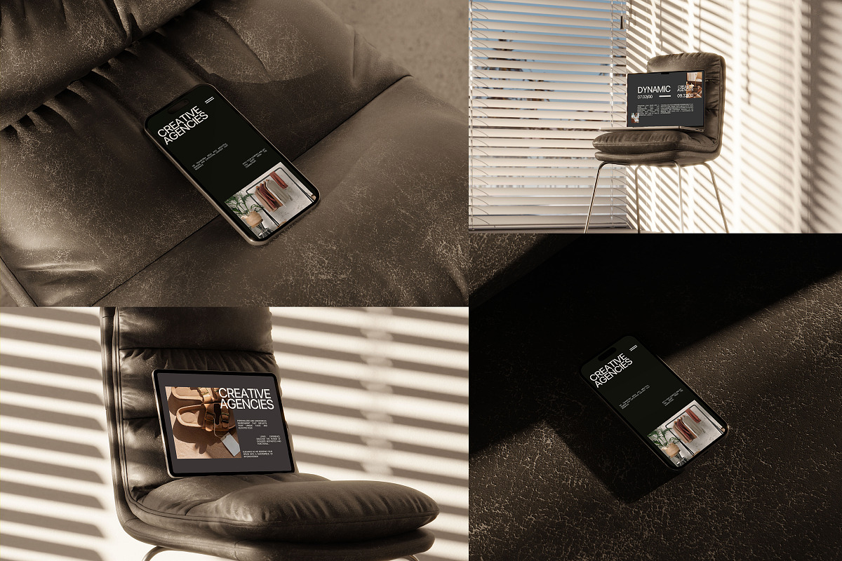 ZORA - Aesthetic Mockup Bundle, a Device Mockup by Creavora (Photo 7 of 11)