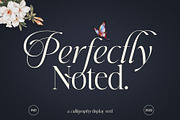 Perfectly Noted, a Serif Font by INKSUN™ (Thumbnail 1 of 7)