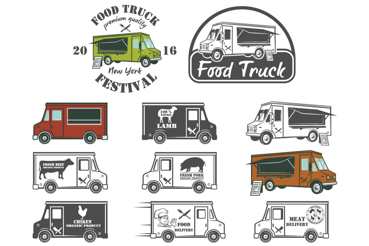 Food truck, a Graphic by Tomass2015