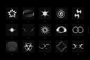 Chrome & Vector Abstract Shapes Pack, an Object Graphic by Samolevsky (Thumbnail 12 of 25)