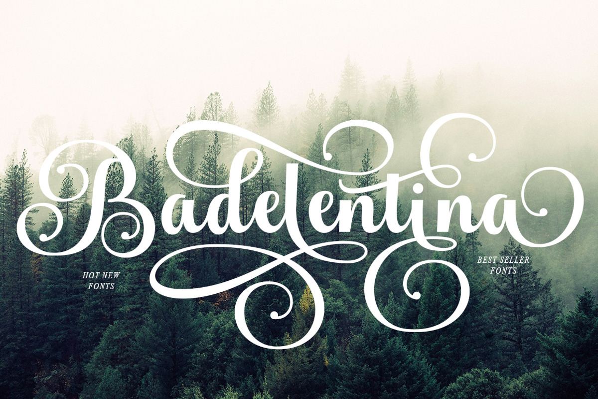 Andelintia, a Script Font by IM Studio (Photo 3 of 9)