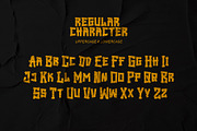 Retrera - Grunge Display Font, a Handwritten Font by Letterara (Thumbnail 10 of 14)