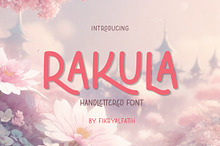 Rakula - Handlettered Font