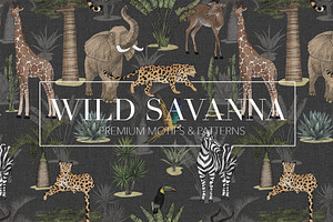 Wild Savanna - Pattern Collection