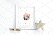 Kids Room Wall/Frame Star MockUp, a Product Mockup by Milan Mockup (Thumbnail 6 of 8)