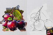 Real Oil Paint Canvas FX Photoshop, an Action Add-On by Studio Retouch (Thumbnail 14 of 17)