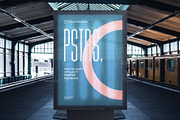 Poster outdoor indoor mockup bundle, an Advertising Mockup by FoundImages (Thumbnail 40 of 64)
