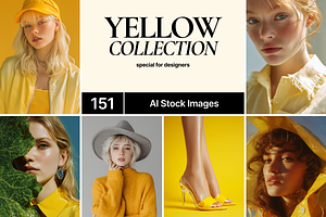 151 Yellow Fashion Stock Images