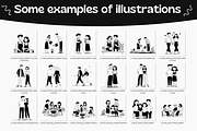 Notion Style Lifestyle Illustration, a Person Illustration by DaisyStudio (Thumbnail 7 of 10)