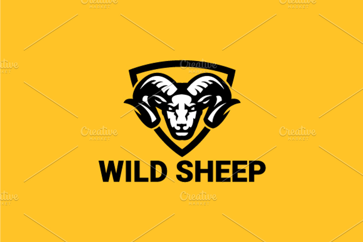 Wild Sheep Logo, a Branding & Logo Template by Ben Naveed