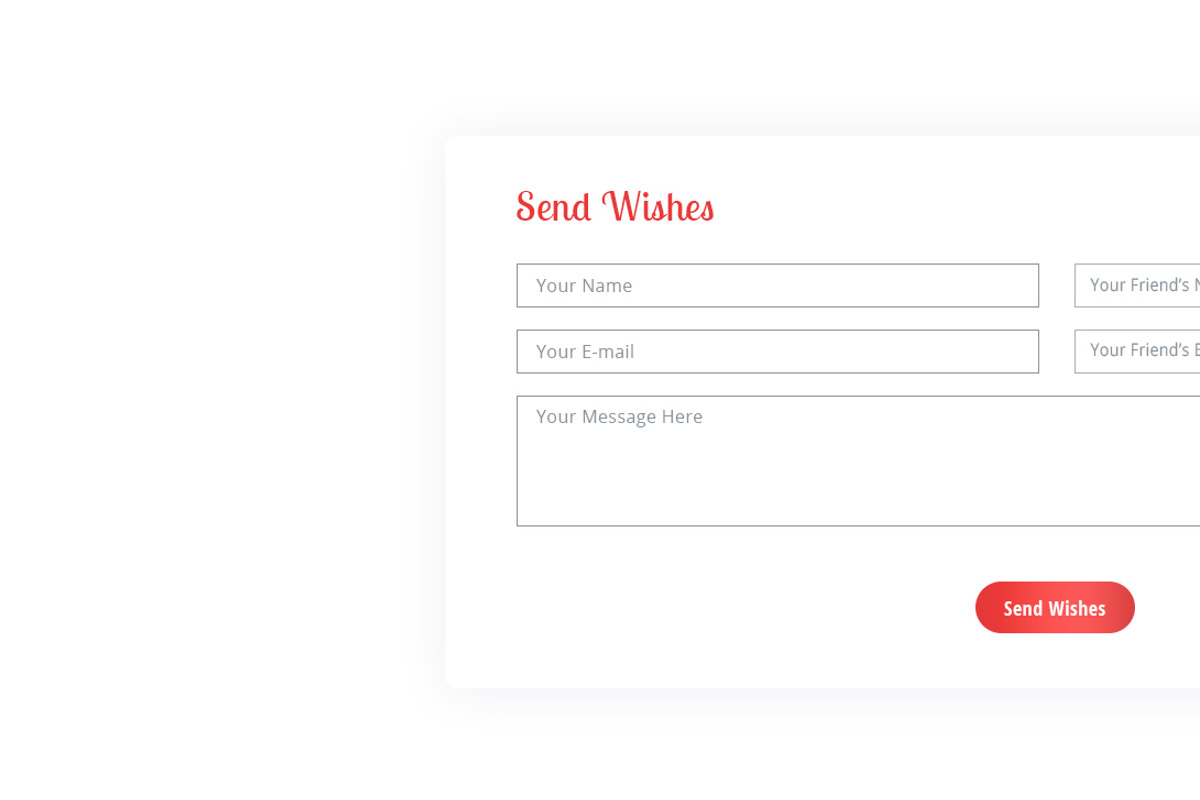 Christmas PSD Template, a Landing Page Template by Andit themes (Photo 7 of 9)
