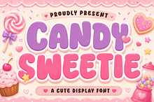 Candy Sweetie – Cute Bubble Font