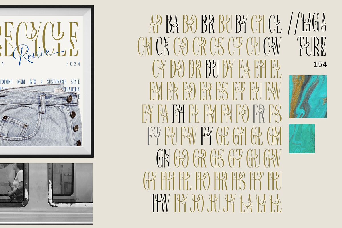 Ground Village Typeface, a Sans Serif Font by alit design (Photo 12 of 17)