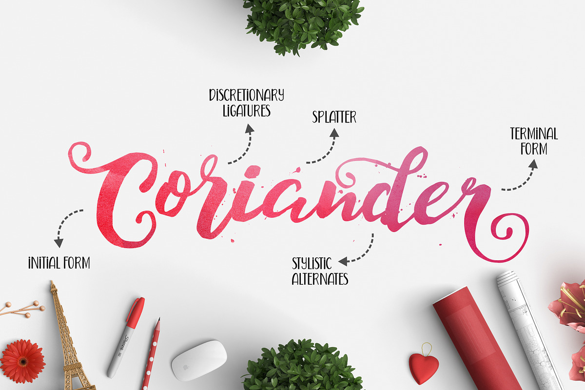 Monttier Script Font Duo preview 2