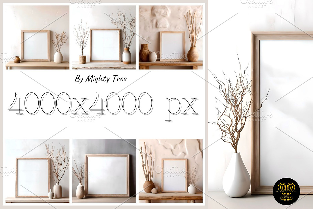 Set with frame mockups 1, an Advertising Mockup by MightyTreeIE (Photo 3 of 3)