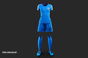 Women's Soccer Kit Mockup - Front, an Apparel Mockup by thedesignshark (Thumbnail 3 of 12)