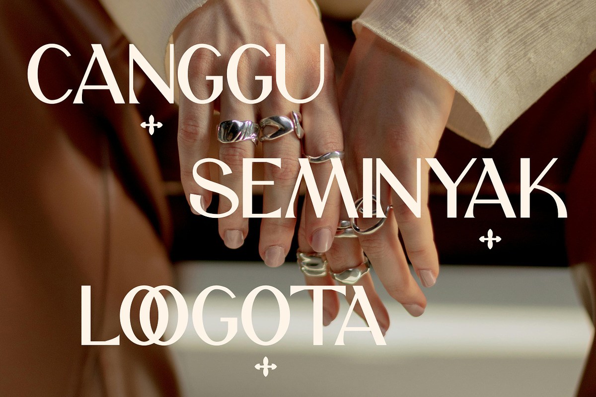 Carmana Sans Display Font, a Sans Serif Font by Hishand Studio (Photo 7 of 10)