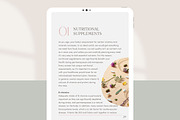 Perimenopause Ebook Canva Template, a Presentation Template by Naturopath Hub (Thumbnail 9 of 9)