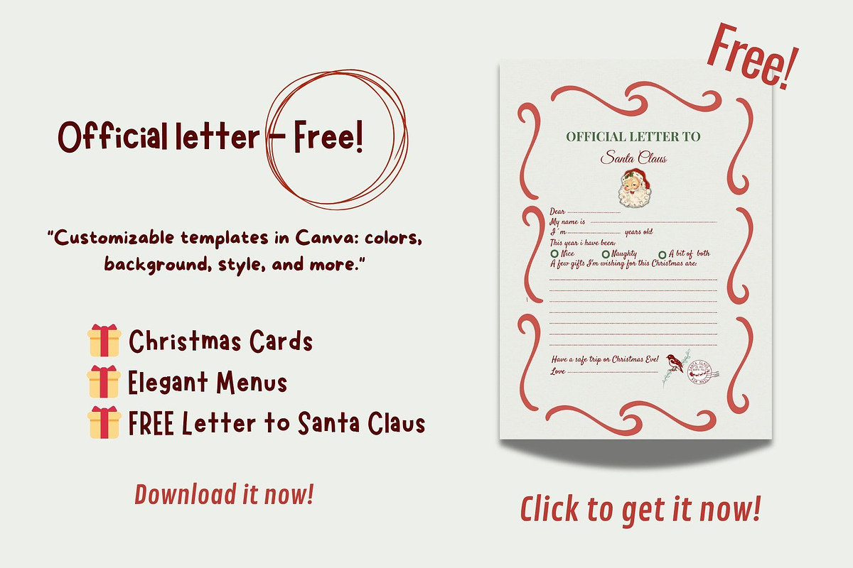 christmas card & christmas menu, a Card Template by Prodesign (Photo 4 of 4)