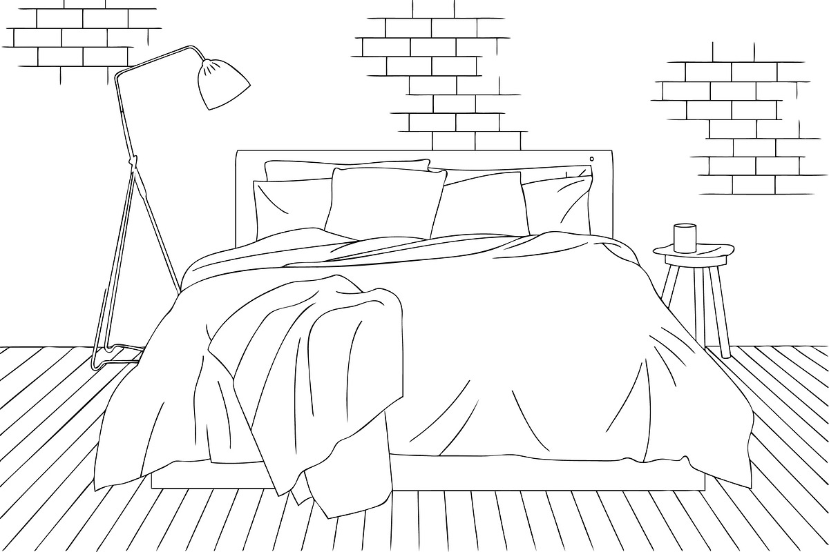 Interior&Architecture Line Art Vol.1, an Illustration by Graphic Cook