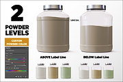 5lb Whey Protein Jar Mockup D3-Pro, a Packaging Mockup by Design Warlord (Thumbnail 3 of 16)