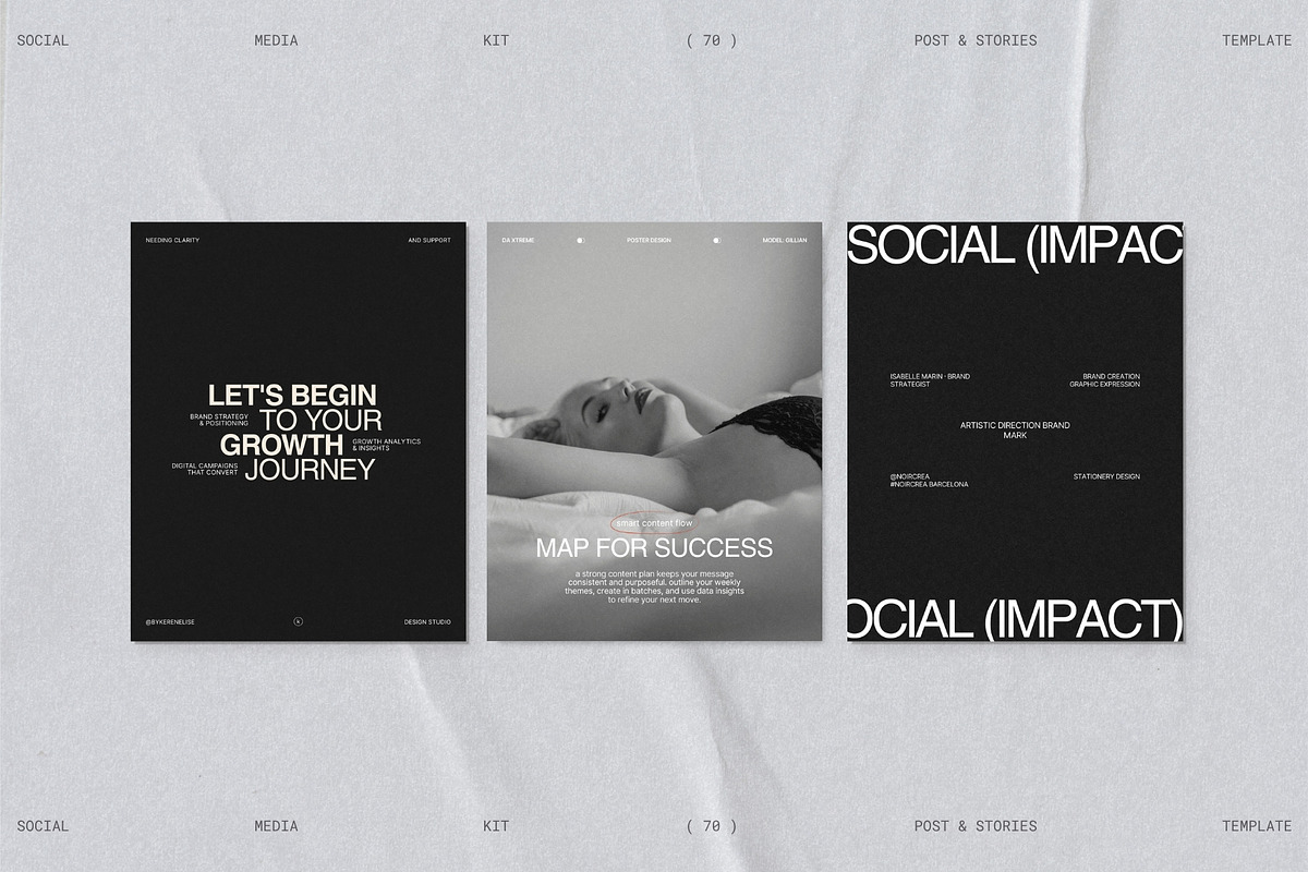 ELVO | Social Media Kit (I), a Social Media Template by Prapti Design (Photo 7 of 10)