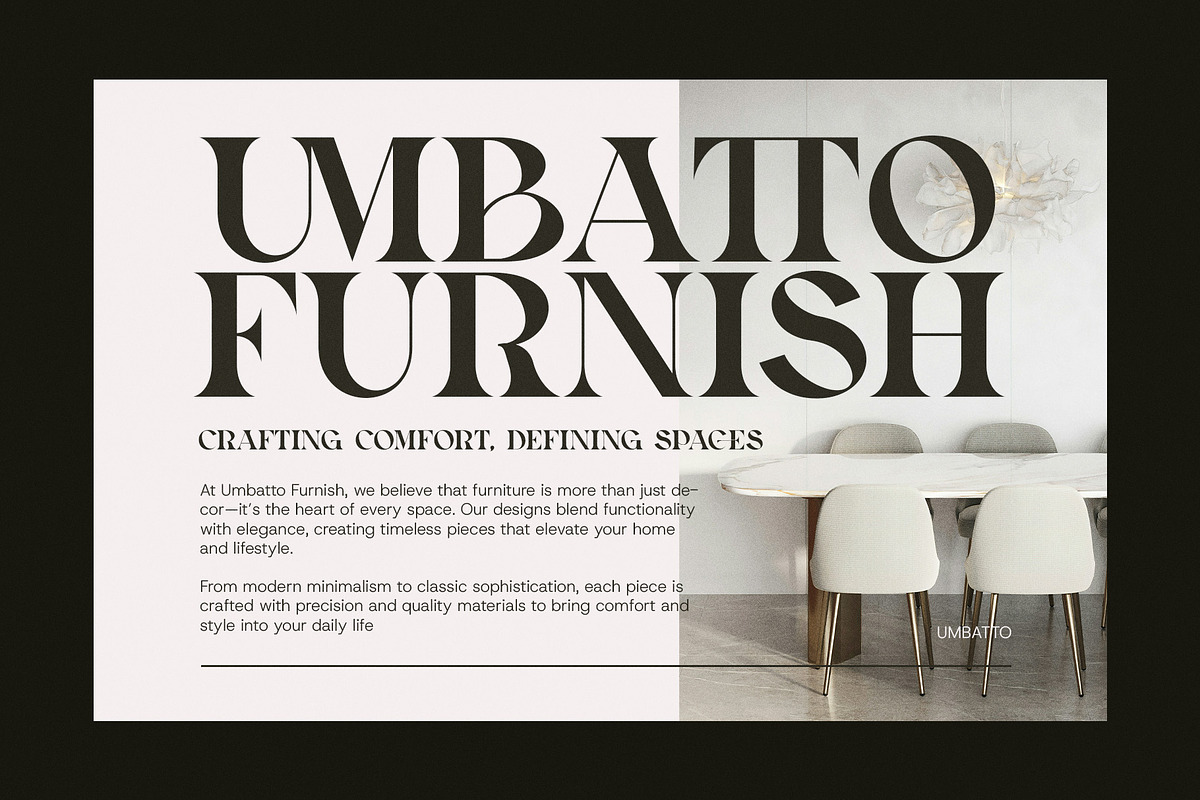 Syosta Work Display Serif Font, a Serif Font by Graphicxell (Photo 2 of 7)