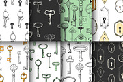 Keys In Sketch Style, a Decorative Illustration by Mona Monash (Thumbnail 5 of 7)