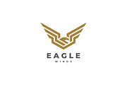 Eagle Wings Logo, a Branding & Logo Template by yopie (Thumbnail 1 of 3)
