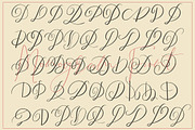 MONOGRAMS BUNDLE A to Z, a Script Font by AMINMARIO (Thumbnail 11 of 37)