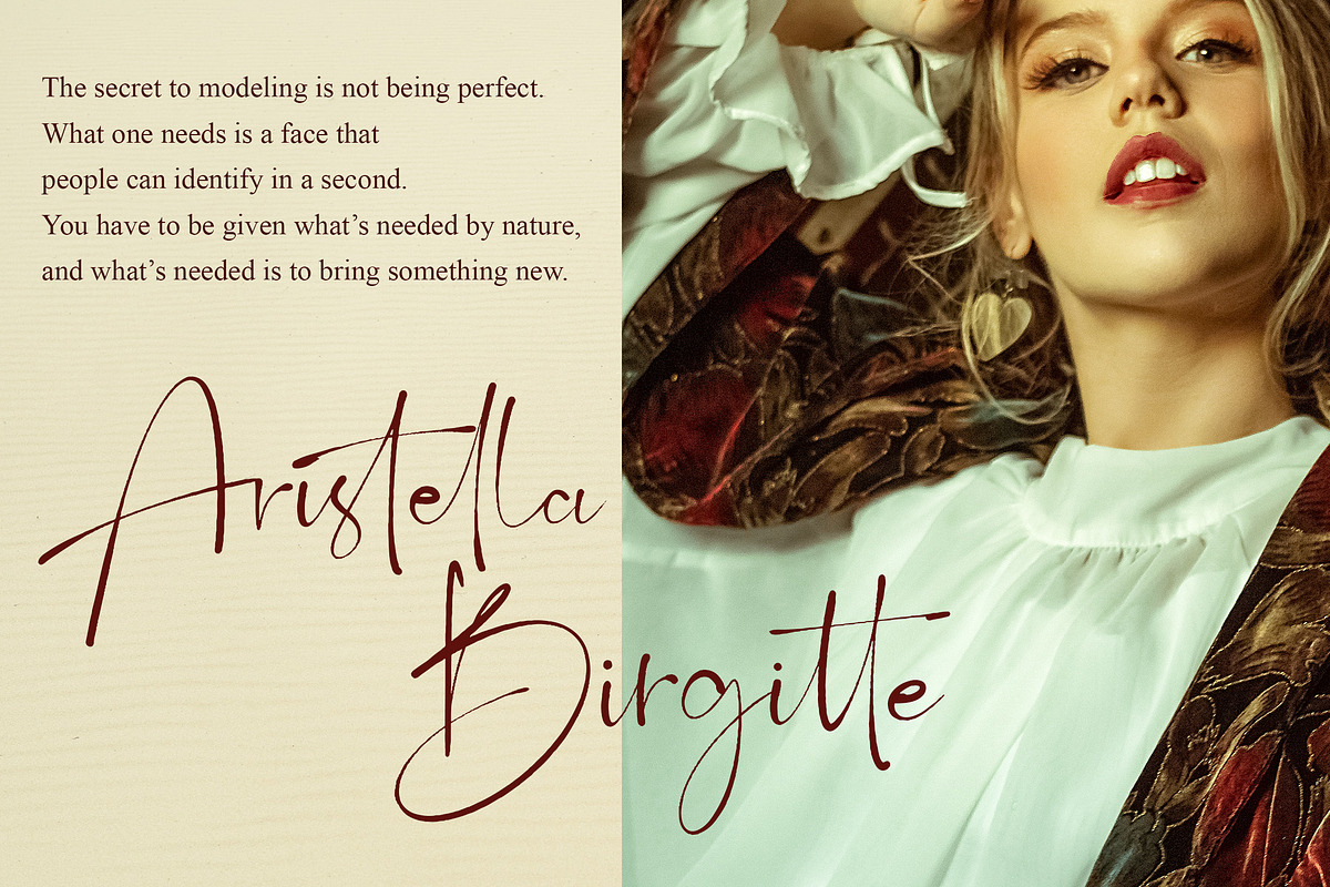 Ballonest | Handwritten Font, a Script Font by Madhaline Studio (Photo 2 of 15)