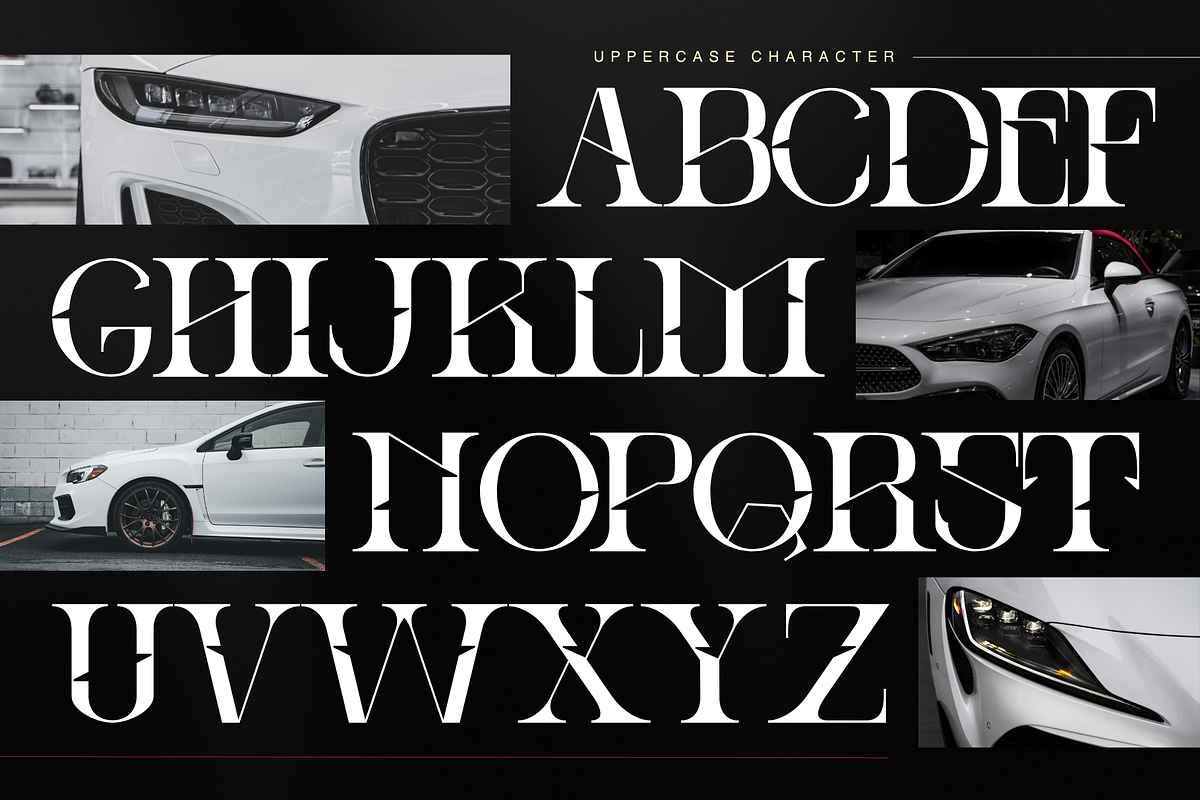 Ronel Luxury - Modern Logo Font, a Serif Font by Illushvara Design (Photo 5 of 14)