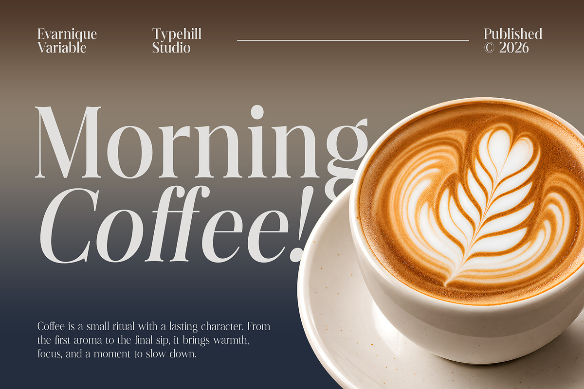 Evarnique, a Serif Font by Typehill (Photo 11 of 14)