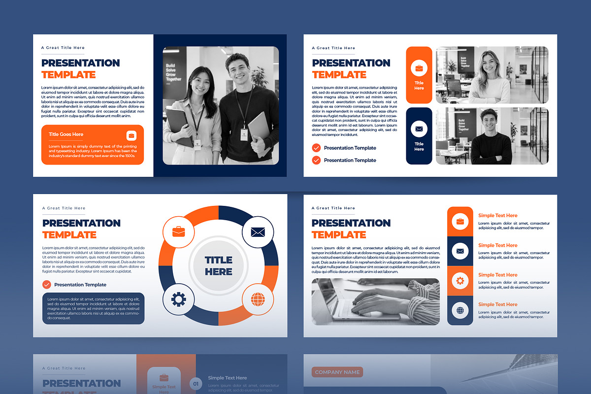 Business Strategy Presentation, a Presentation Template by CreativeUP (Photo 6 of 6)