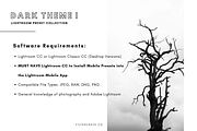 Dark Mobile Lightroom Presets I, an Action Add-On by Filtercrave (Thumbnail 6 of 10)