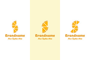 Letter S Orange Logo, a Branding & Logo Template by Pray Art Design Studio