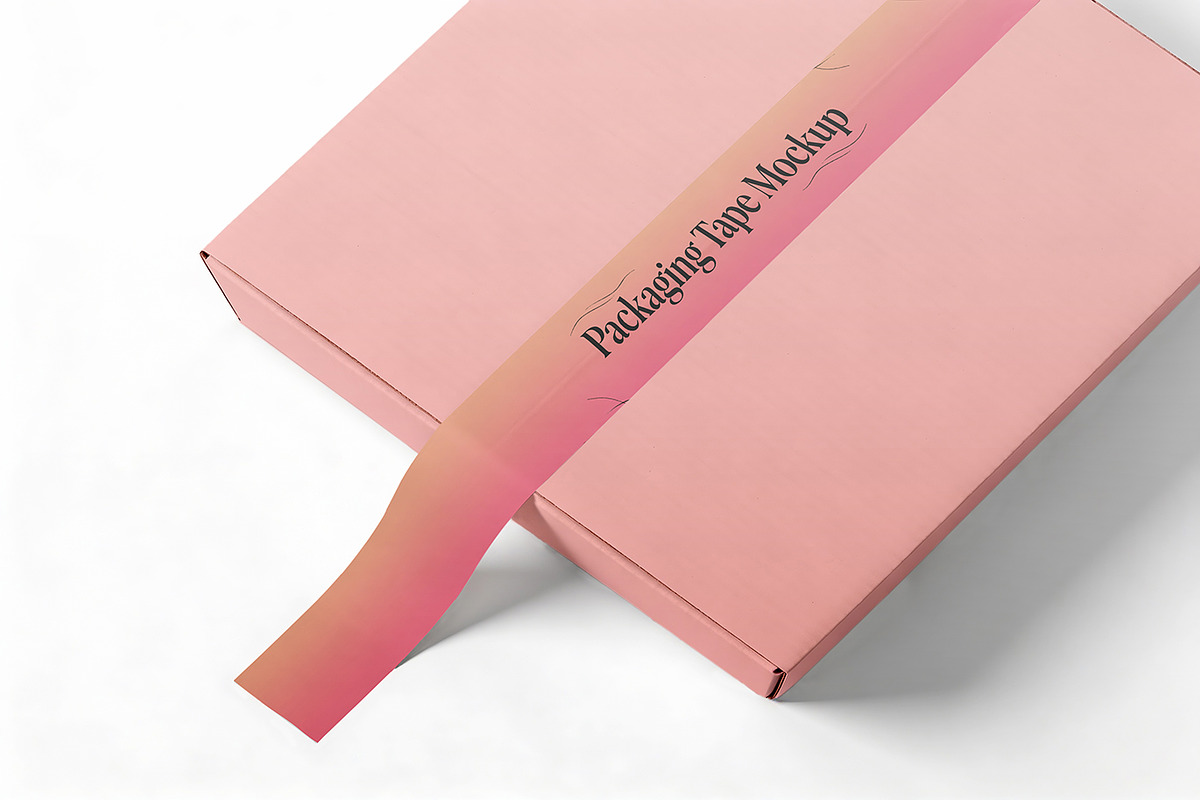 Package Tape Mockup, a Product Mockup by Pitchlook.Studio (Photo 4 of 4)